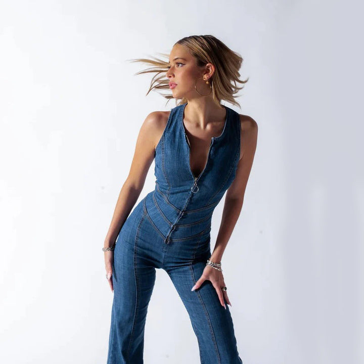 Nova Denim Jumpsuit