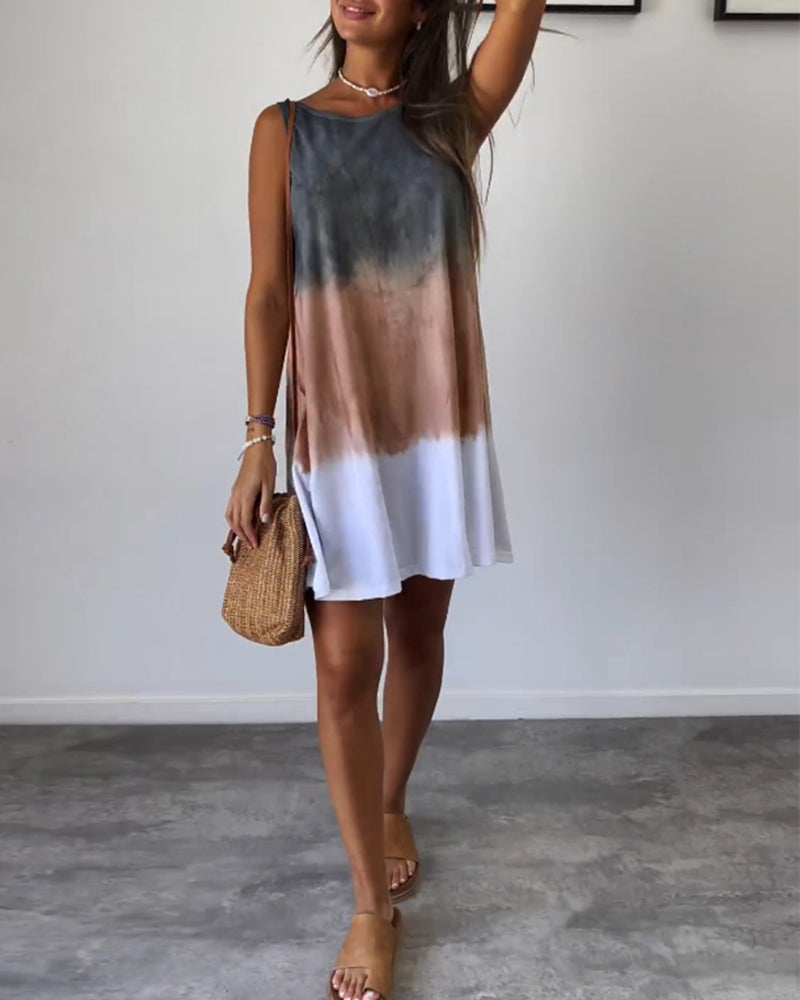 Rosalie | Luxury Sleeveless Casual Dress