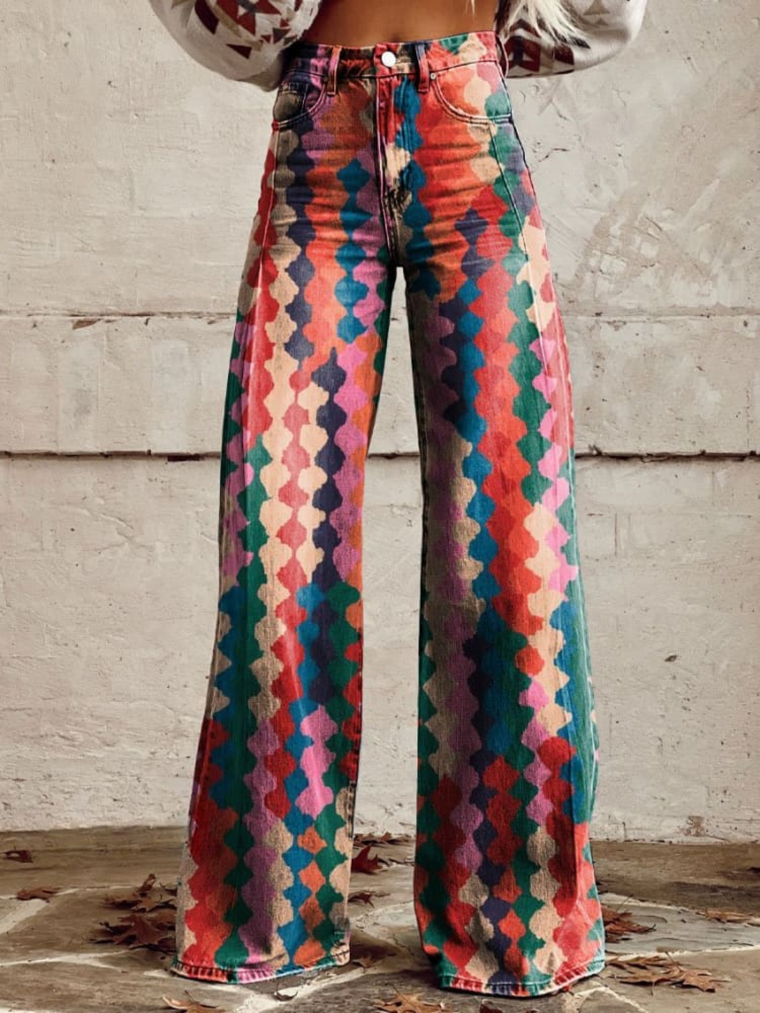 Indie Spirit - Boho Flared Trousers