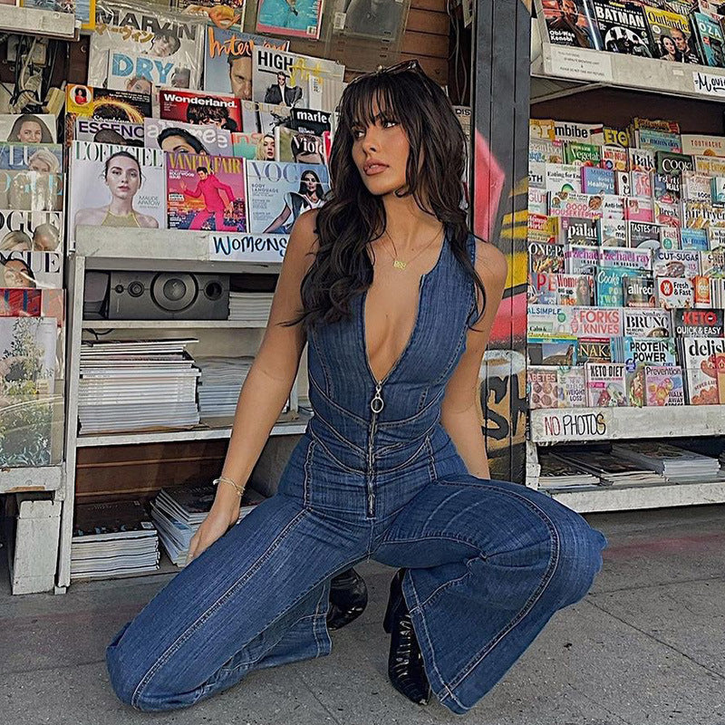 Nova Denim Jumpsuit