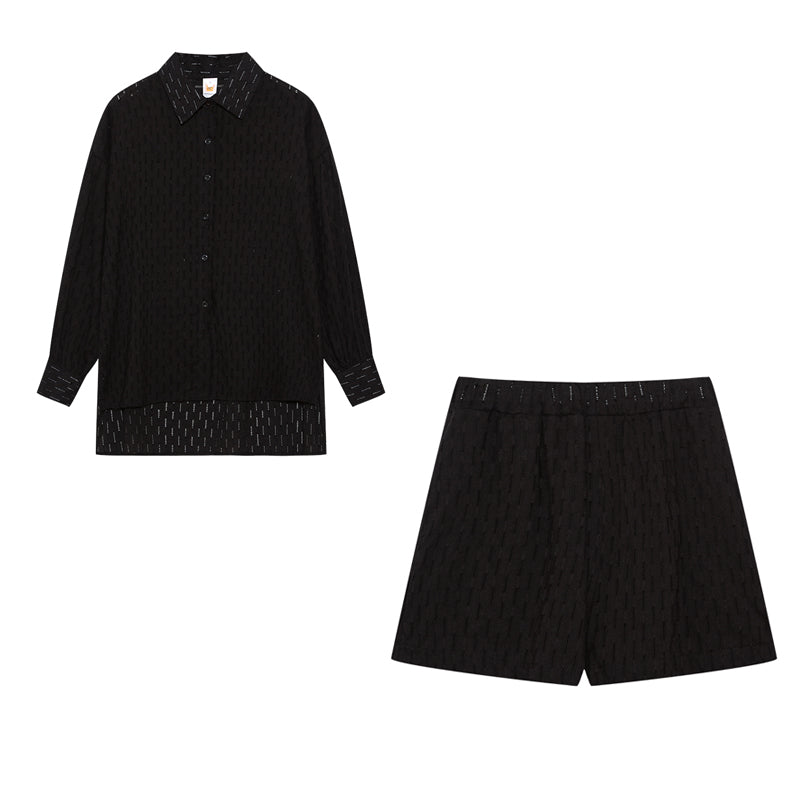 Maude | Chic Shirt & Shorts Set