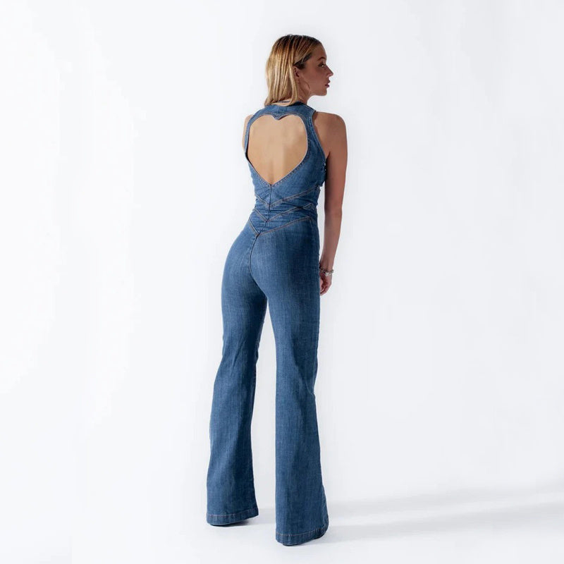 Nova Denim Jumpsuit