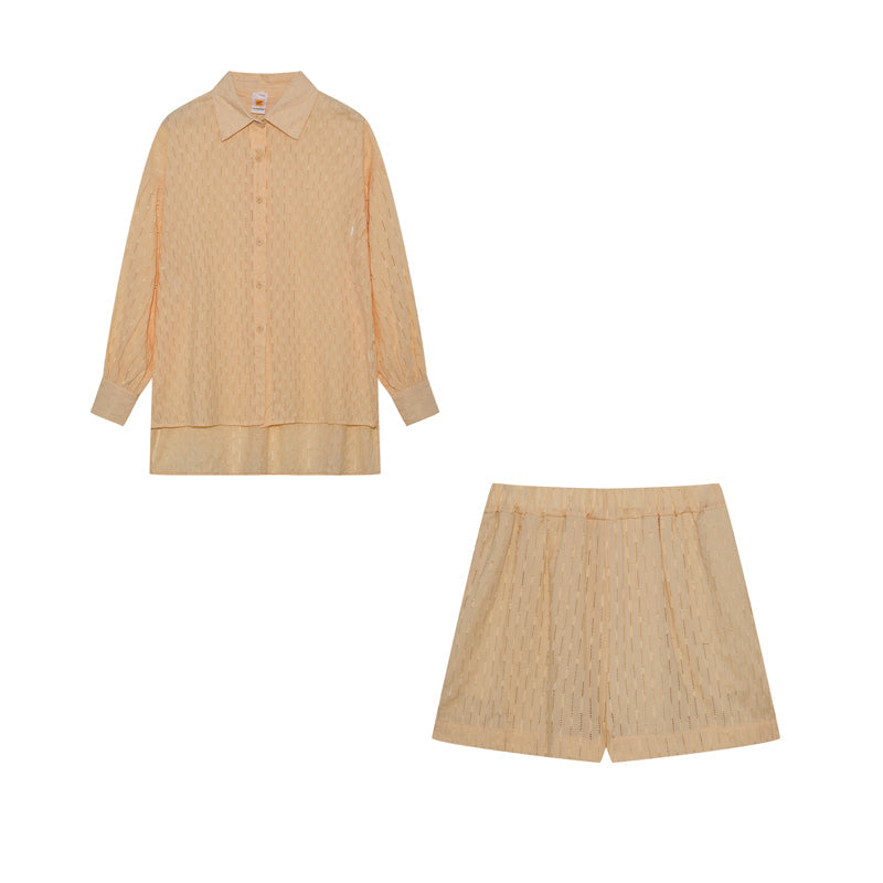 Maude | Chic Shirt & Shorts Set