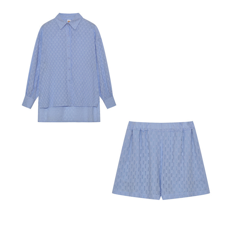 Maude | Chic Shirt & Shorts Set