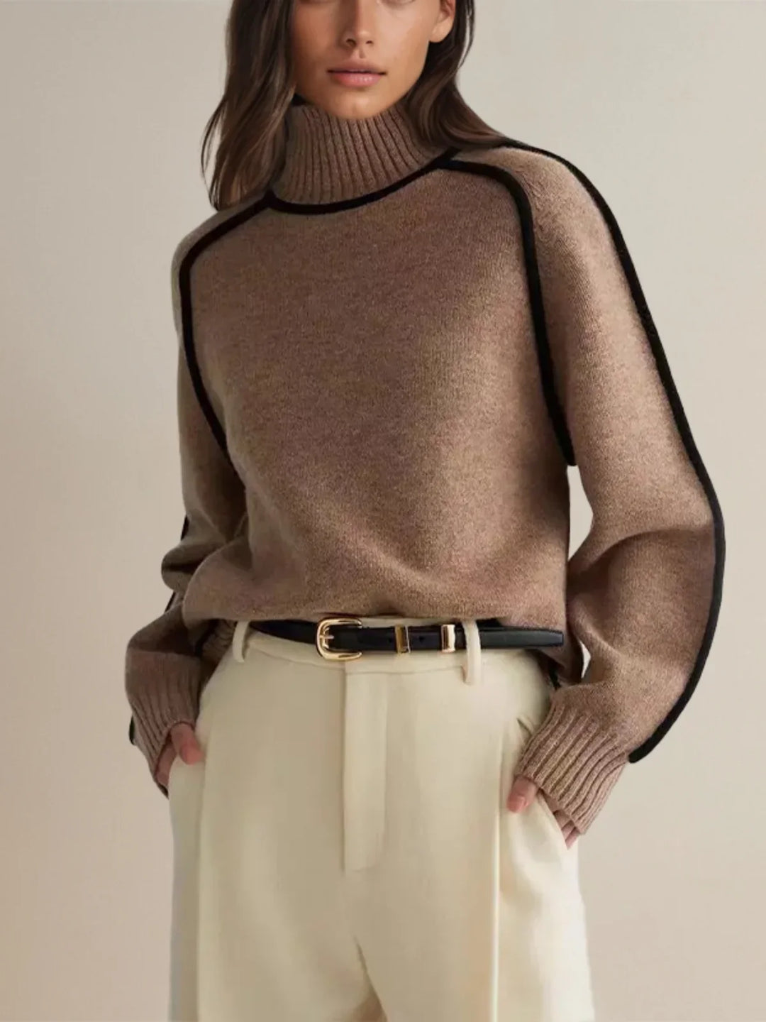 Kylie Luxe | Soft Knit Elegant Sweater