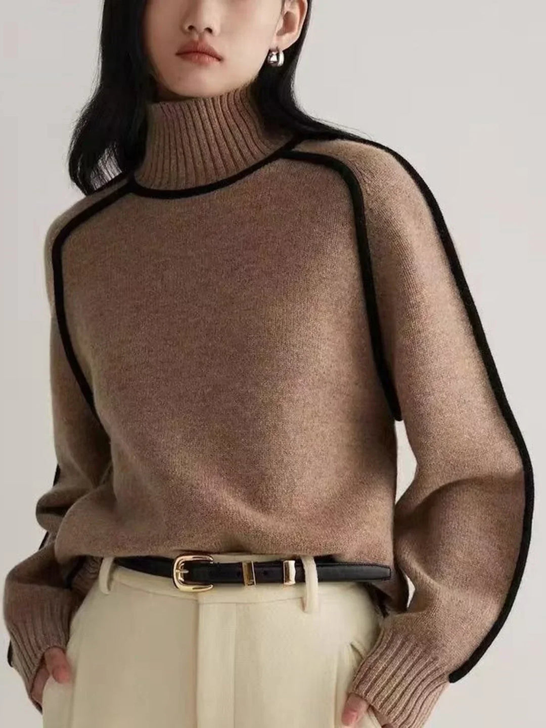 Kylie Luxe | Soft Knit Elegant Sweater