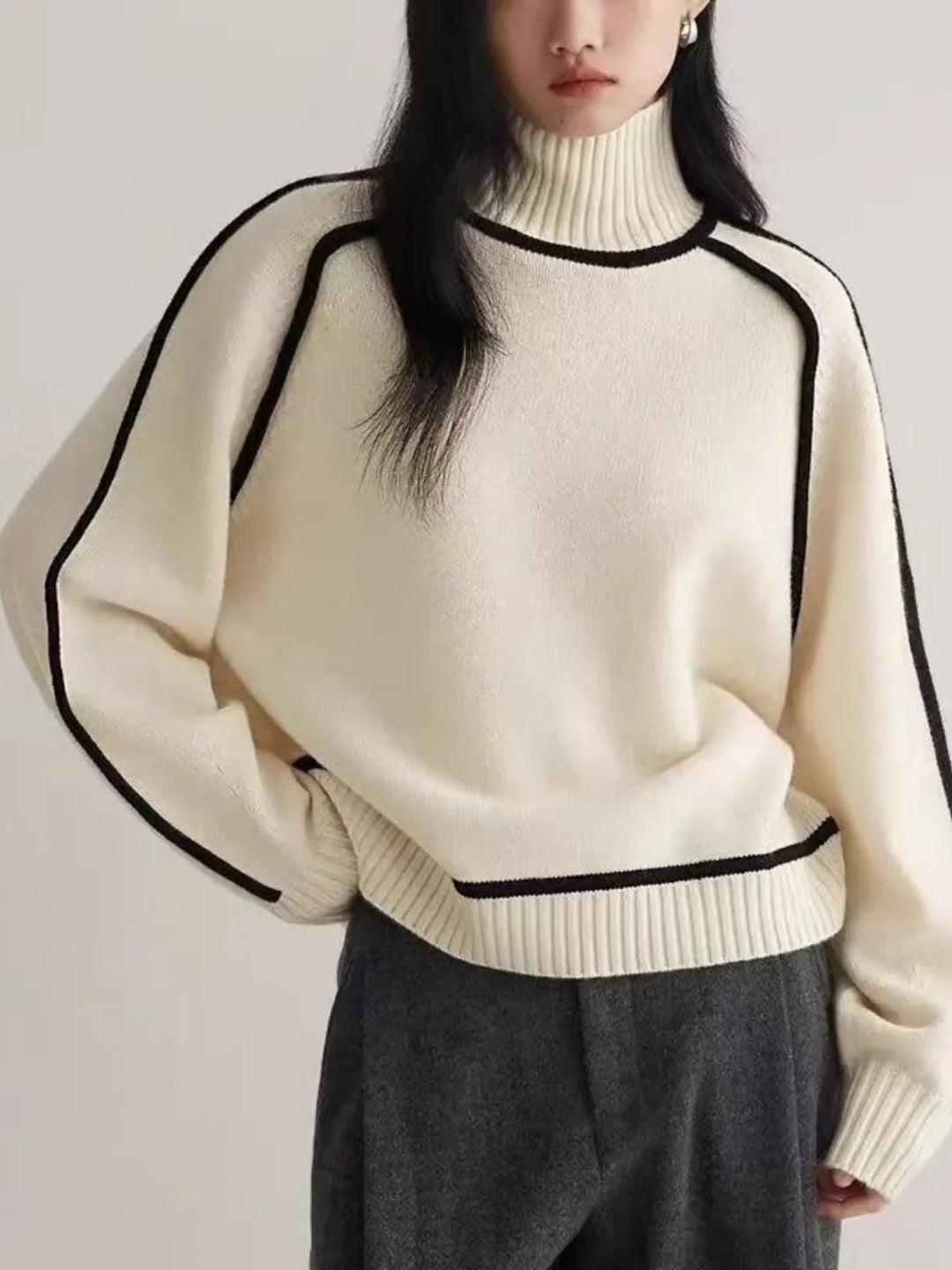 Kylie Luxe | Soft Knit Elegant Sweater