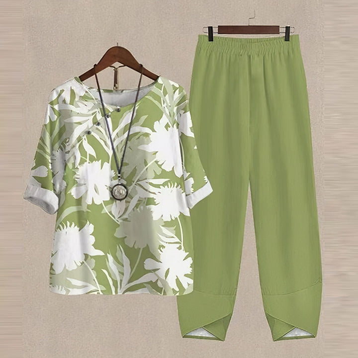 Liv | Elegant and Comfortable Shirt and Pants Set