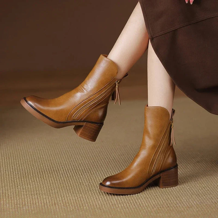 Valencia | Luxe Leather Ankle Boots