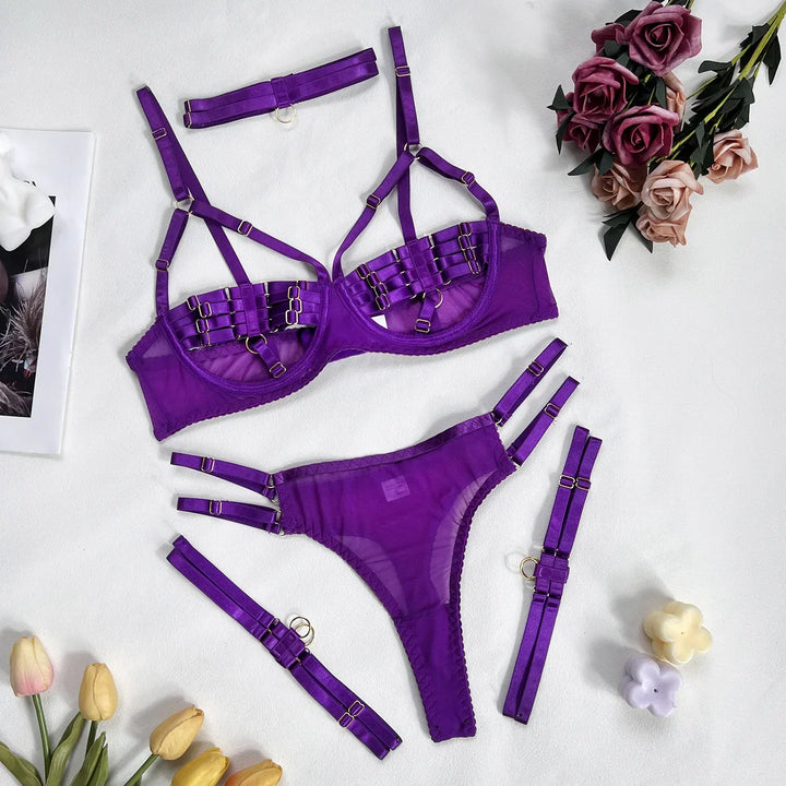 Avianna | 4-Piece Lingerie Set