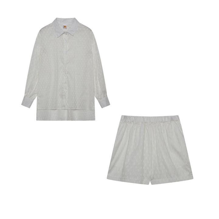 Maude | Chic Shirt & Shorts Set