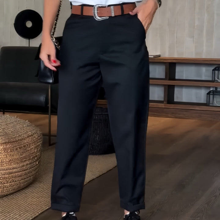 Élodie – High-Waisted Blazer Trousers