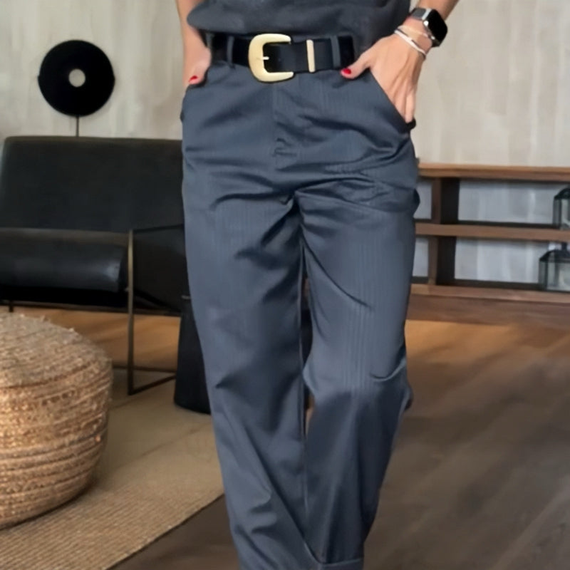 Élodie – High-Waisted Blazer Trousers