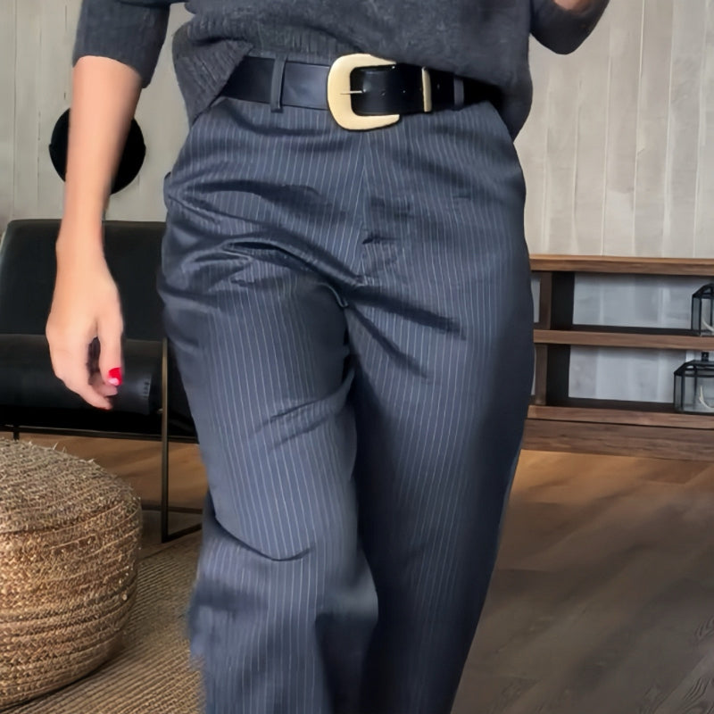 Élodie – High-Waisted Blazer Trousers