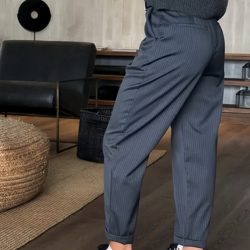 Élodie – High-Waisted Blazer Trousers